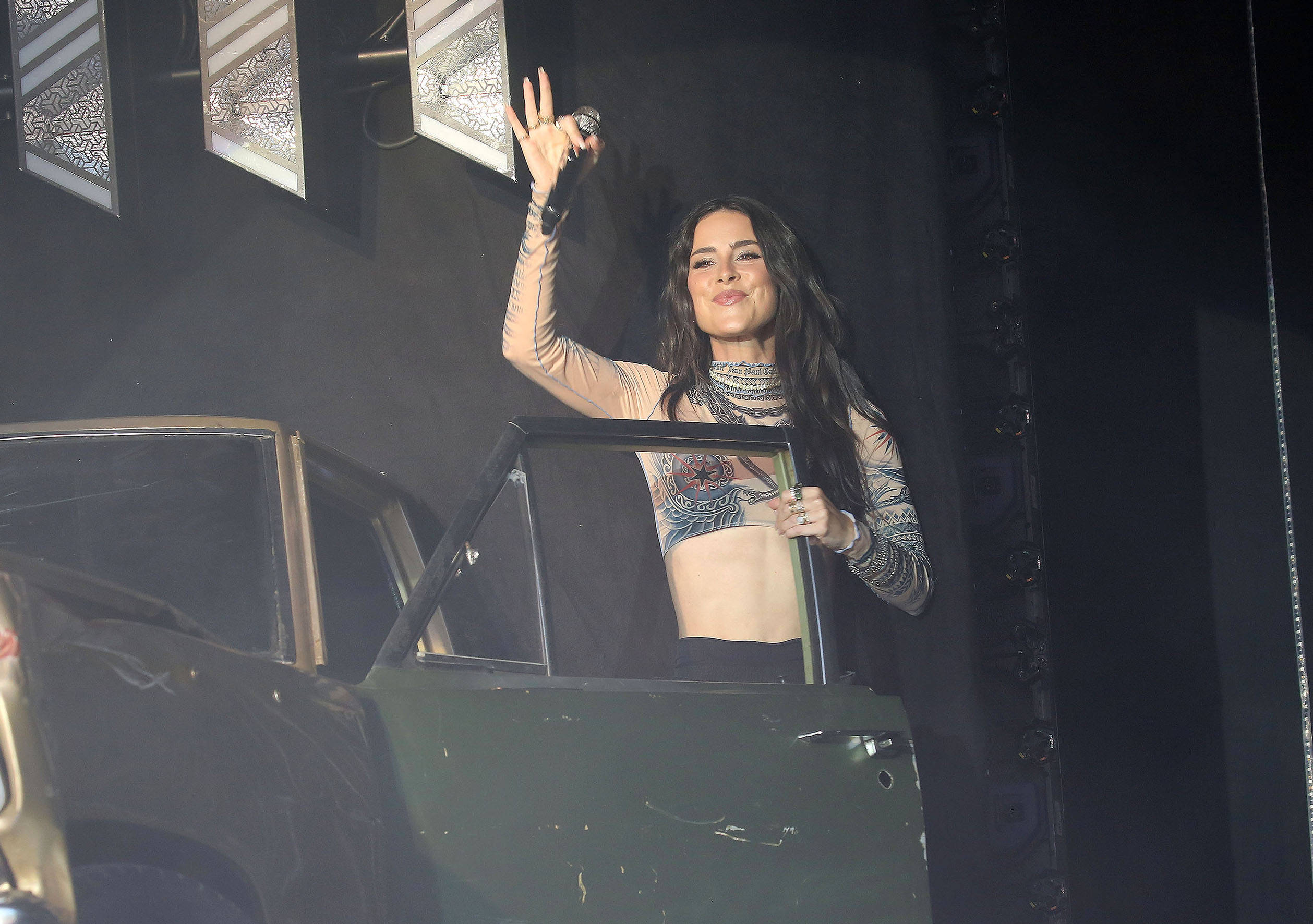 Lena Meyer-Landrut live beim Sommerfestival in Wolfsburg