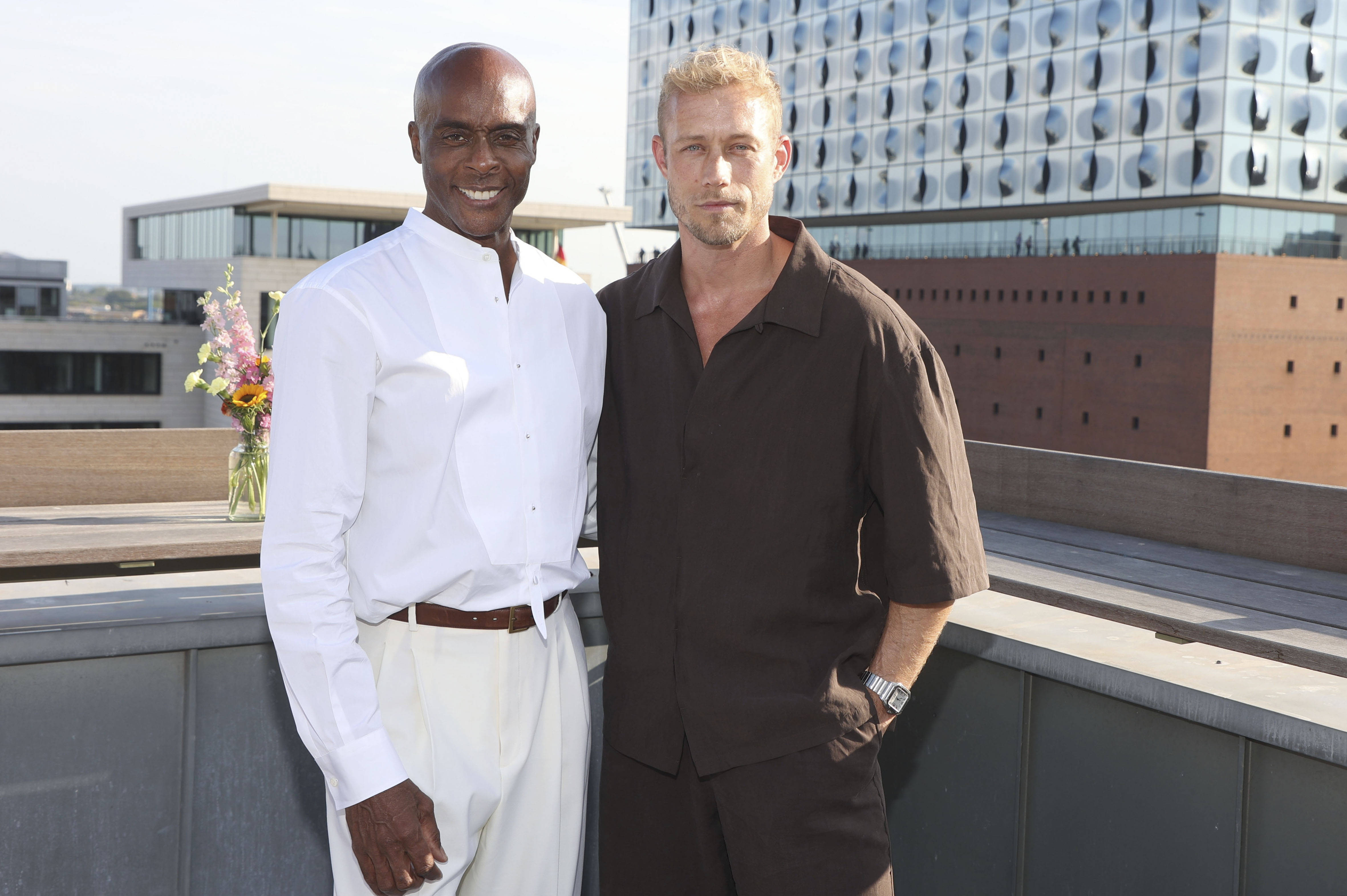 Bruce Darnell beim Launch-Event seiner QVC-Modekollektion in Hamburg